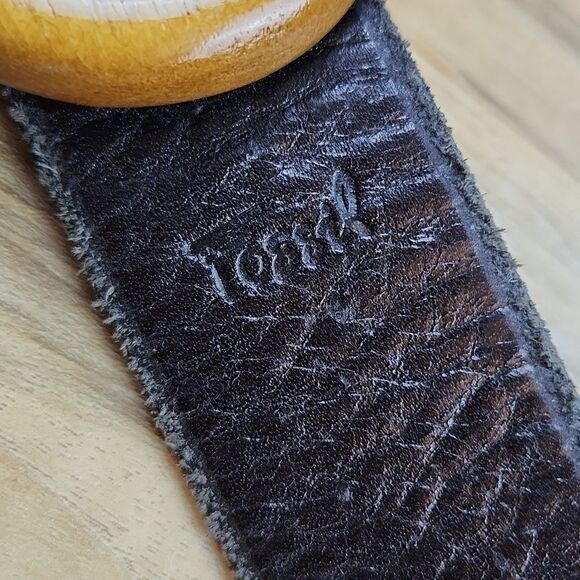 ?️NWT Fossil Brown Genuine Leather Belt Large main image 5